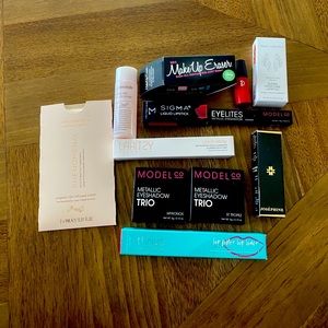Model Co Eyeshadow, Sigma Liquid Lip,makeup bundle